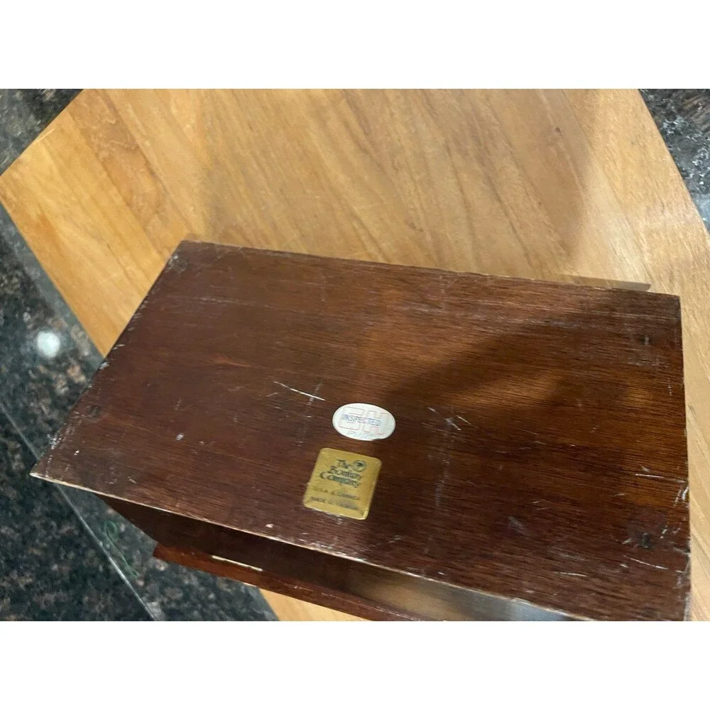 Vintage Bombay Company Wooden Letter Box/Desk